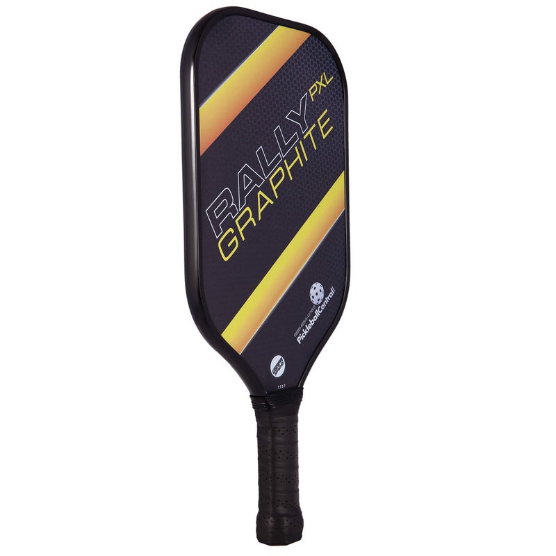PickleballCentral Rally PXL Graphite Pickleball Paddle (Yellow) XL Elongated Power & Reach Shape | Standard Grip | Polymer Honeycomb Core and Graphite Face - Image 4
